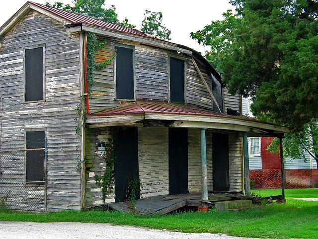 condemned house