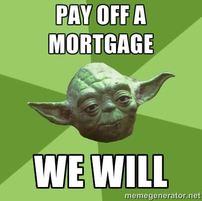 A mortgage yoda meme