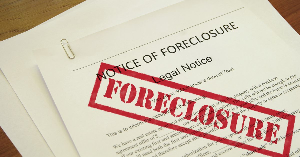house in foreclosure