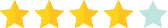 amount of customers that rated us four stars